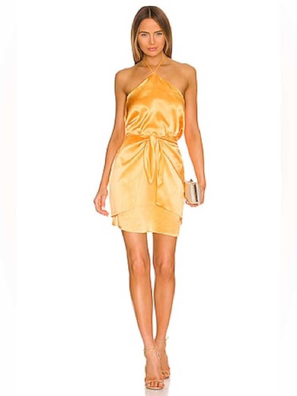 Amanda uprichard Marrone Dress in Citron